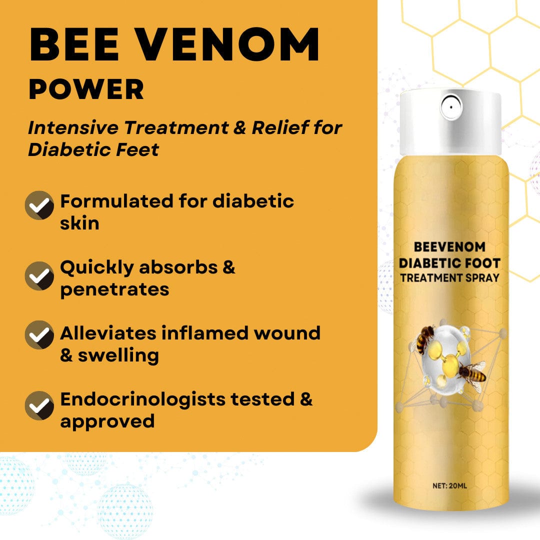 🌿 SC D-more BeeVenom Diabetic Foot Treatment Spray 🌟