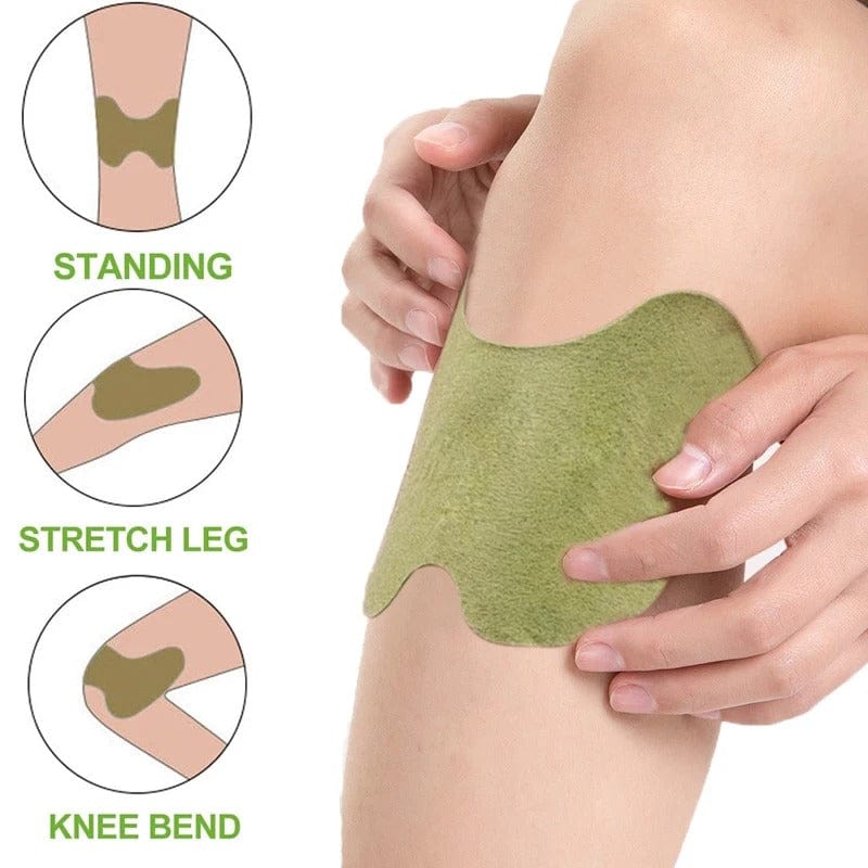 SC D-More Herbal Knee Patches – Instant Pain Relief in One Patch 💥👨🏻⚕️(12 Patches) - dmore