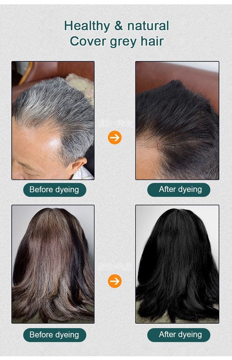 SC D-More SILKPULSE™️ HAIR DYE SHAMPOO (PACK OF 2) 🌿Pure Herbal Product 🌿