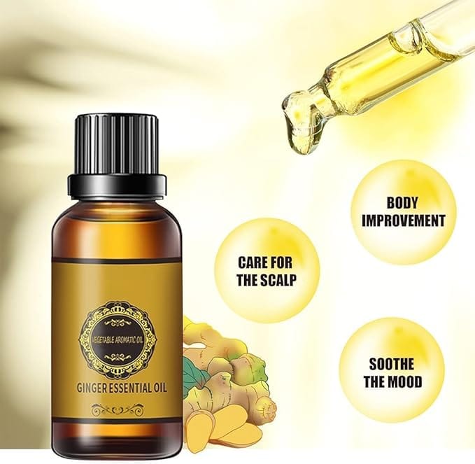 SC D-More Belly Drainage Ginger Oil – Lose Belly Fat & Detoxify Naturally✨ - dmore