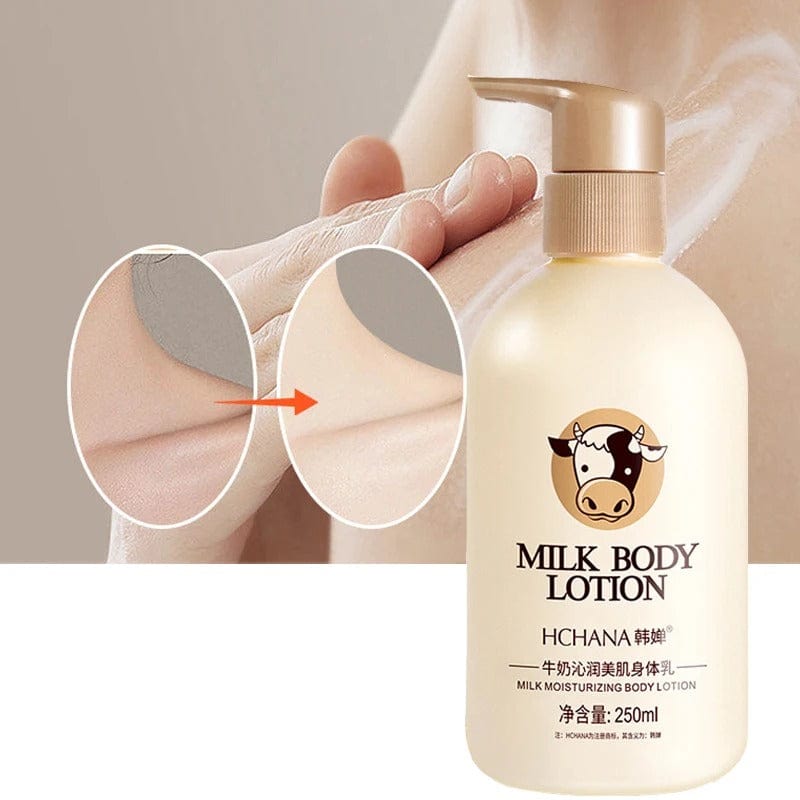 SC D-More Milk Glow Body Lotion Infused With 🇰🇷 Formula– Instant Fairness & 24H Hydration! ✨ - dmore