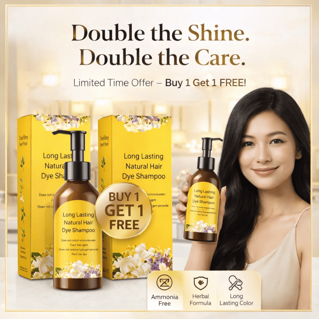 Herbal Hair Dye Shampoo | Ammonia-Free Color - dmore