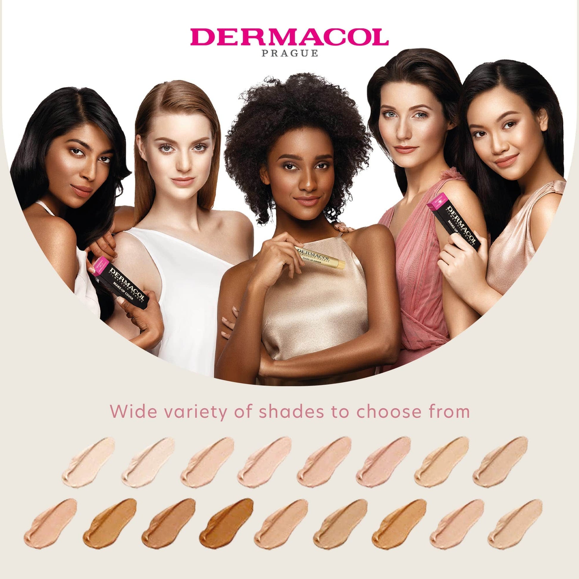 Dermacol 24H Full Coverage Foundation - Cover, Correct & Glow! ✨ - dmore