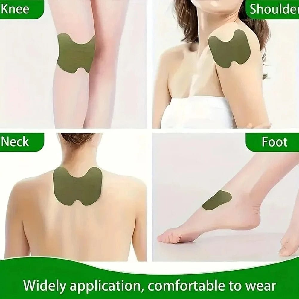 SC D-More Herbal Knee Patches – Instant Pain Relief in One Patch 💥👨🏻⚕️(12 Patches) - dmore