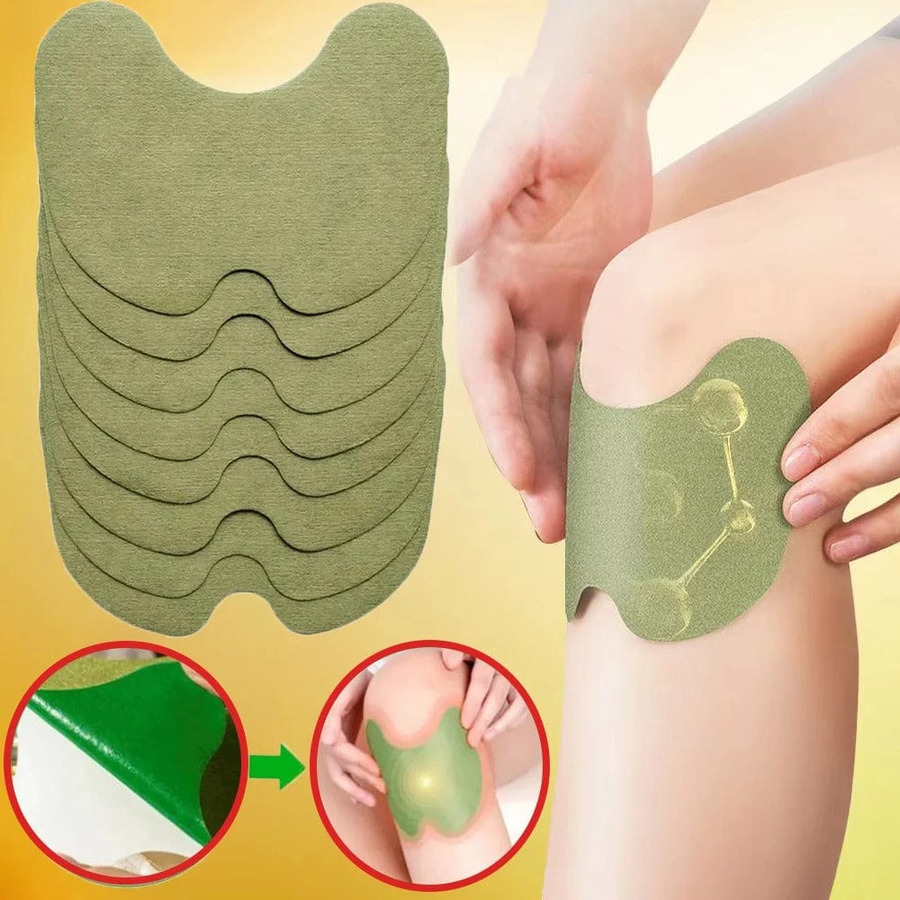 SC D-More Herbal Knee Patches – Instant Pain Relief in One Patch 💥👨🏻⚕️(12 Patches) - dmore