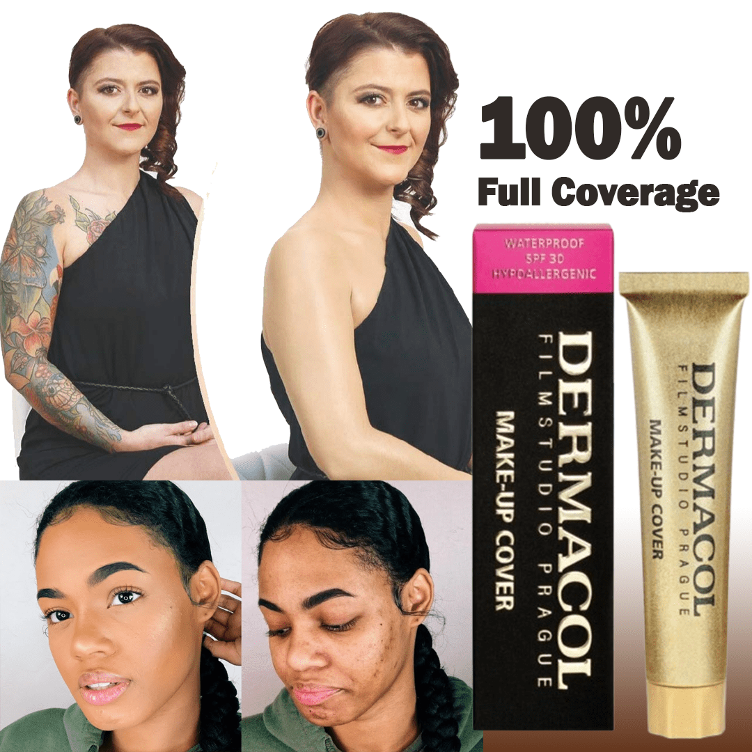 Dermacol 24H Full Coverage Foundation - Cover, Correct & Glow! ✨ - dmore