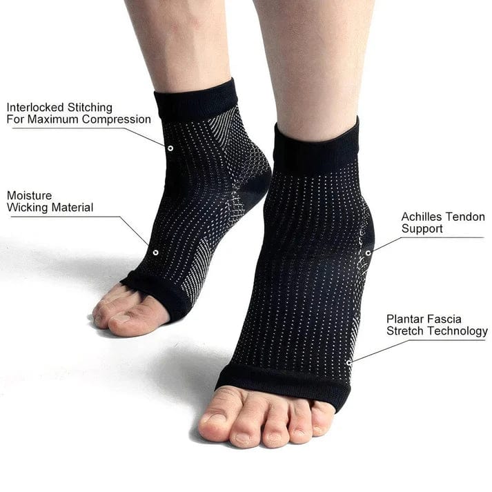 QBI Pain Relief Compression Socks (Buy 1 Get 1 Free)
