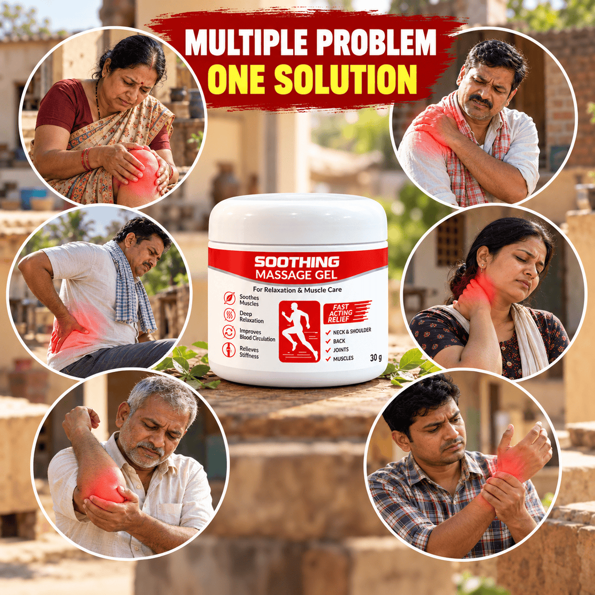 MD Soothing Massage Gel: Stiff Mornings? Tired Evenings? Make Everyday Comfort Your Daily Ritual.