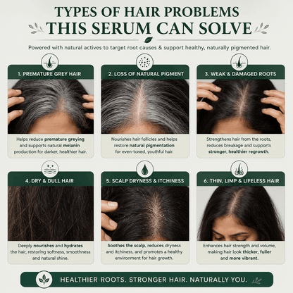 SD Oleema Anti Grey Hair Serum in just 14 days