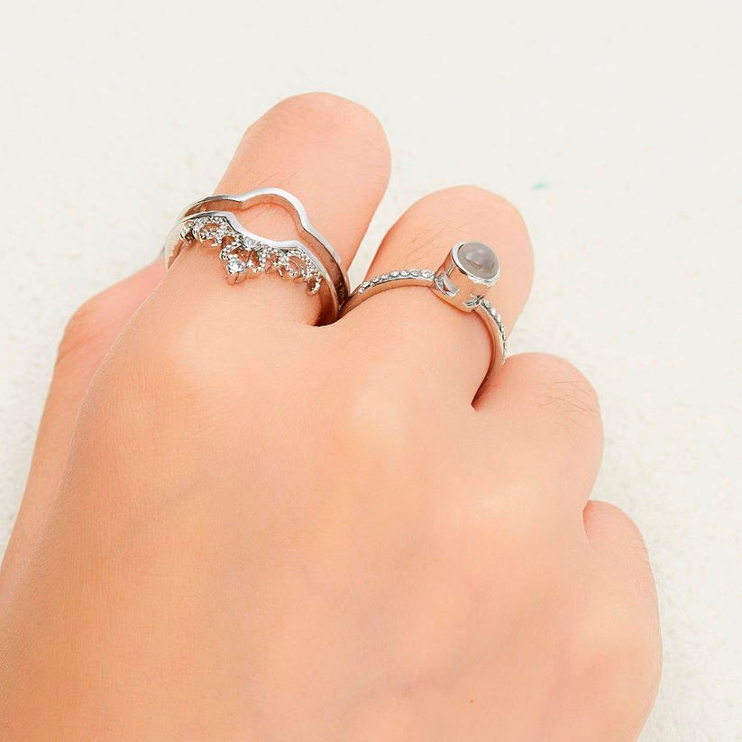 PREMIUM QUALITY 100 LANGUAGE I LOVE YOU RING