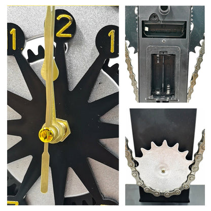 Vintage Rotating Gear Clock (Imported)- 65% Off Today