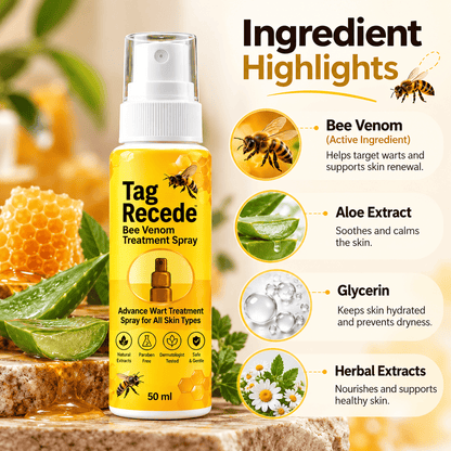 MD Advance Wart Remover Spray – Fast & Easy At-Home |Bee Venom Skin Tag Remover Spray