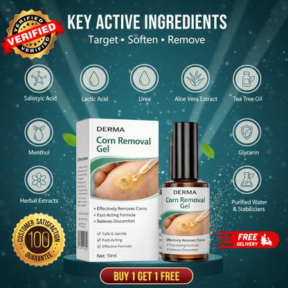 Corn Removal Serum – Fast Relief for Stubborn Foot Corns & Hard Skin - dmore