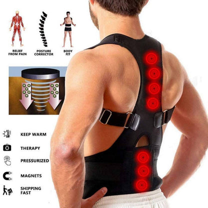 POSTURE CORRECTION BELT (UNISEX) - RELIEF FROM BAD POSTURE AND BACK PROBLEMS