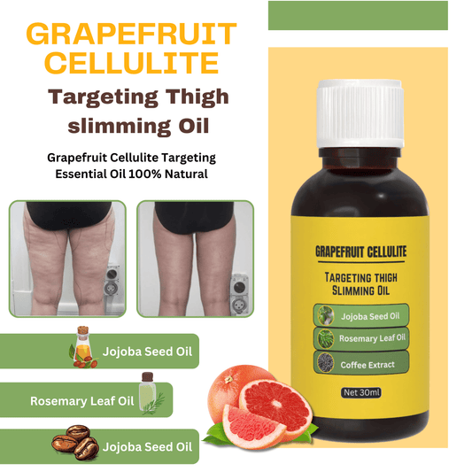 D-More Grapefruit Cellulite Targeting Thigh Slimming Oil - Buy 1 Get 1 Free - dmore