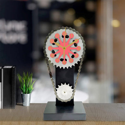 Rotating Gear Clock