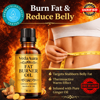 VedaAura™ Luxury Thermo Fat Burner Oil | Luxury Body Sculpting, Redefined. - dmore