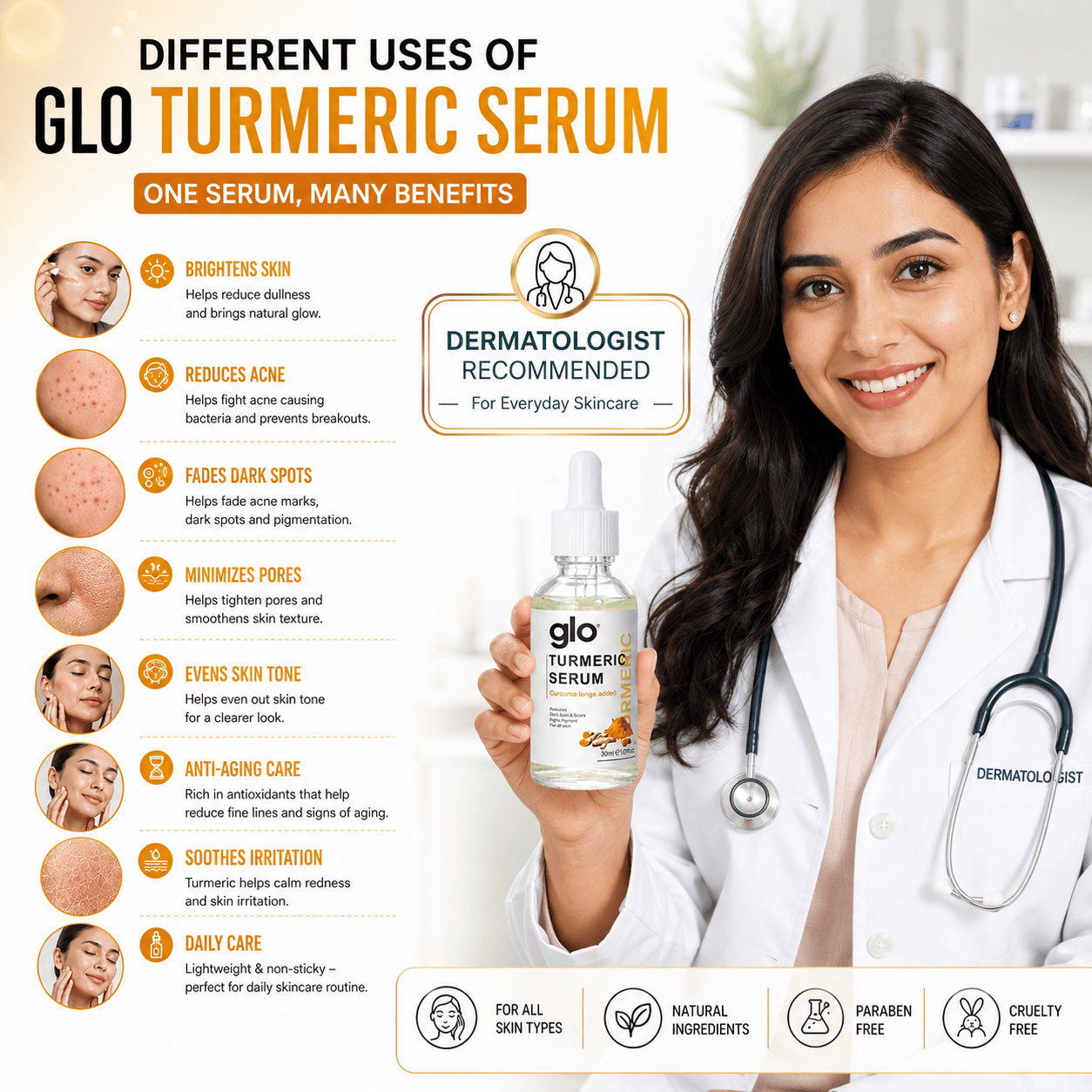 SD Turmeric Spot Corrector Serum🫚 Get result in just 7 days