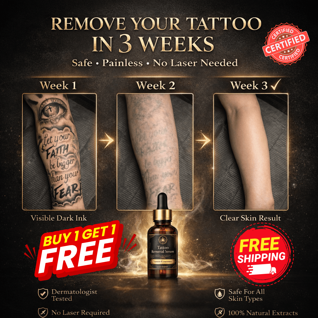 Tattoo Removal Serum – Advanced Skin Fading Formula - dmore