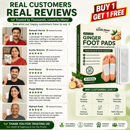 SD Ginger Detox Foot Pads | Your Simple Night Routine for Fresh, Comfortable Feet 👣✨
