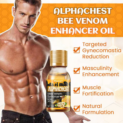 GFOUK™ MenTherm Bee Venom Gynecomastia Heating Oil-(30ml)-🔥Buy 1 Get 1 Free🔥