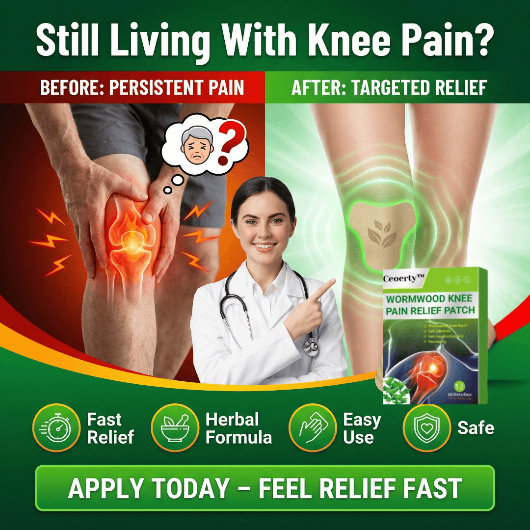 SD  Herbal Knee Patches – Instant Pain Relief in One Patch 💥👨🏻‍⚕️(10 Patches)