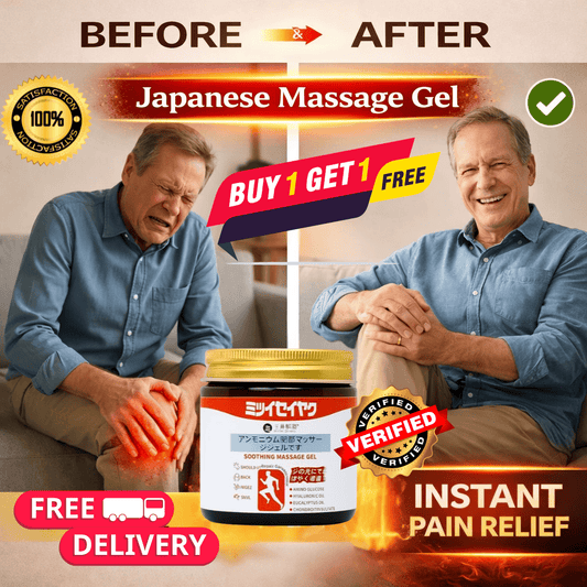 SD 🔥 Powerful Relief for Joint & Muscle Pain — Japanese Massage Gel