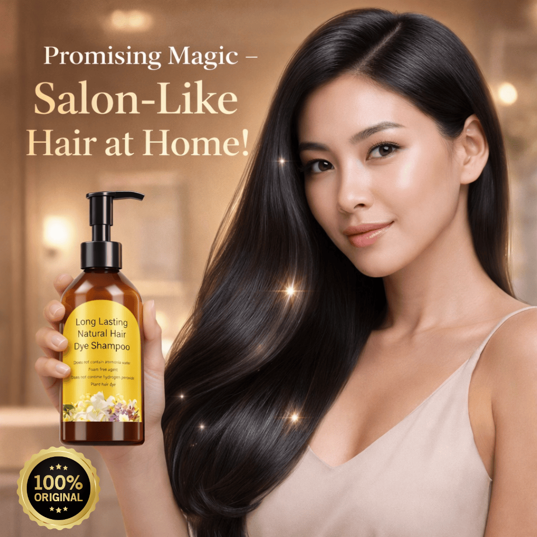 Herbal Hair Dye Shampoo | Ammonia-Free Color - dmore