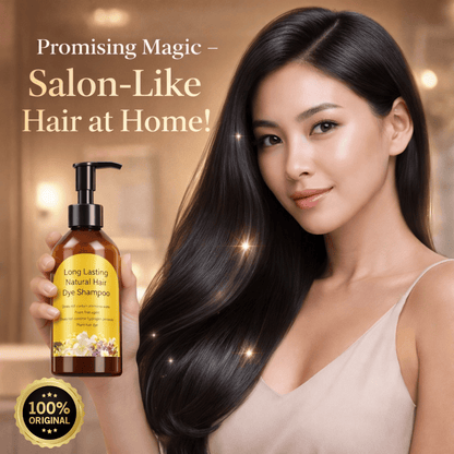 Herbal Hair Dye Shampoo | Ammonia-Free Color - dmore