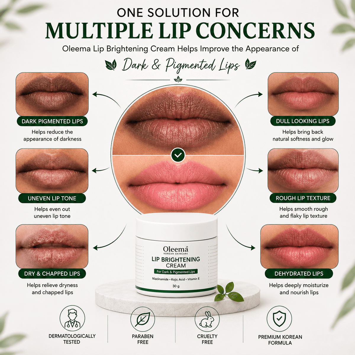 SD Oleema Lip Brightening Cream