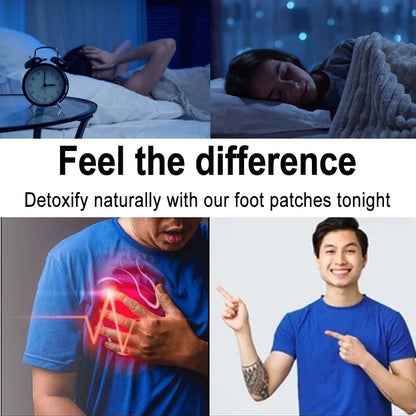 MD Bee Venom Lymphatic Drainage & Slimming Detox Foot Patches 🌿👣