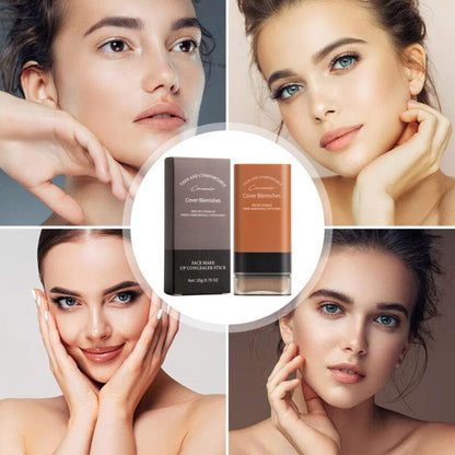 D-More 2-in-1 Foundation & Contour Stick – Sculpt & Glow in Seconds 💖 - dmore