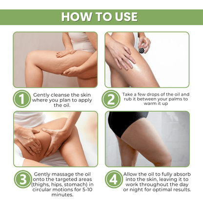 D-More Grapefruit Cellulite Targeting Thigh Slimming Oil - Buy 1 Get 1 Free - dmore