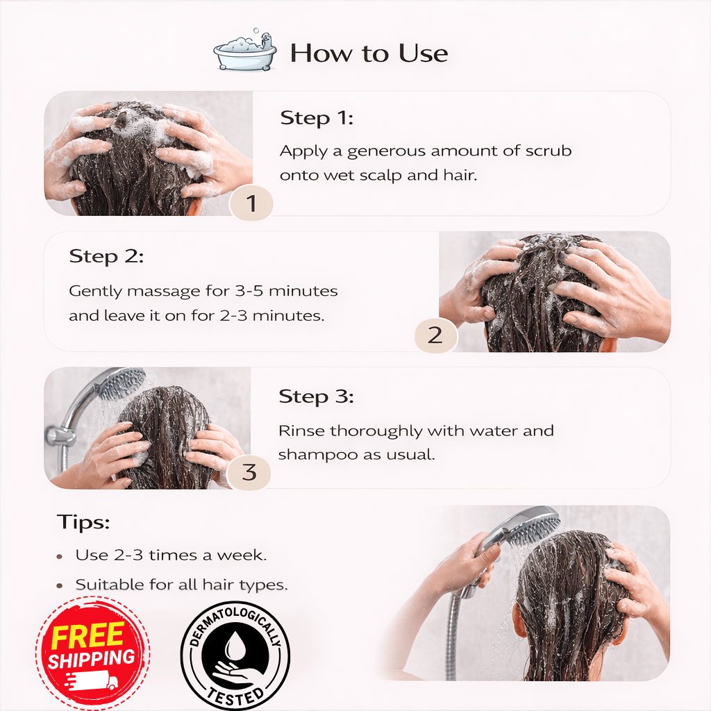SD Hair Regrowth Exfoliate Scrub by Eelhoe