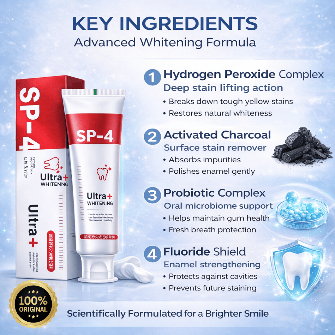 SD Original Intensive Teeth Whitening Toothpaste-🔥Buy 1 Get 1 Free🔥 - dmore