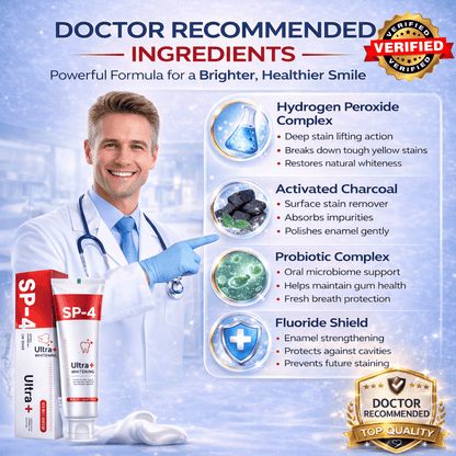 Ultra+ Intensive Teeth Whitening & Enamel Protection Toothpaste - dmore