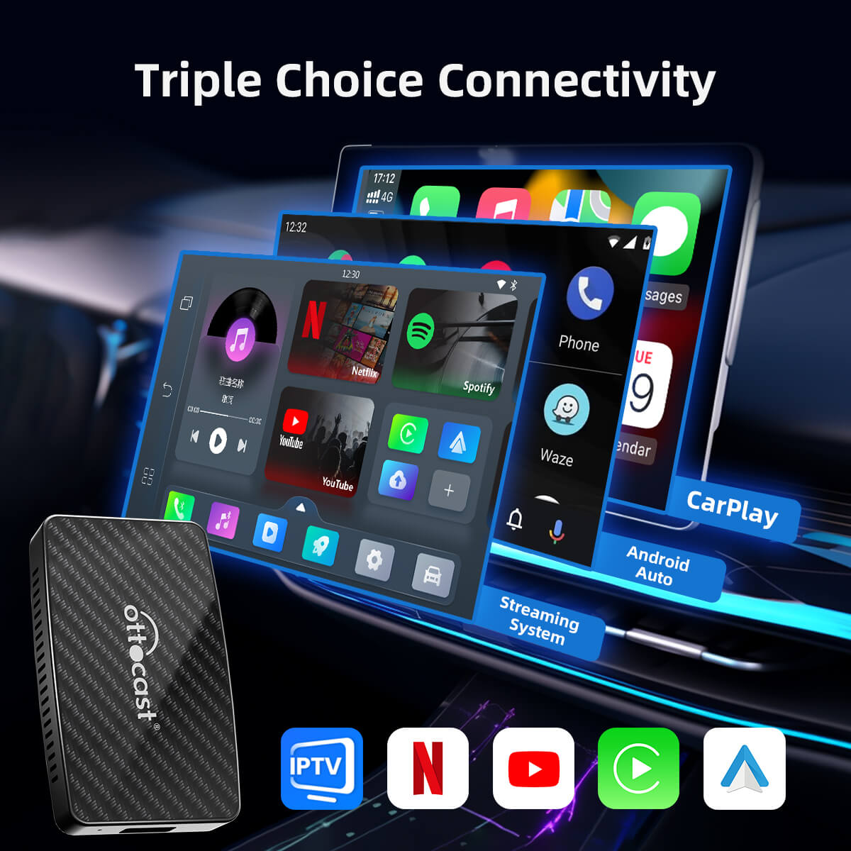 Ottobox Pro (6GB + 256GB) Wireless Bluetooth Wifi Adapter