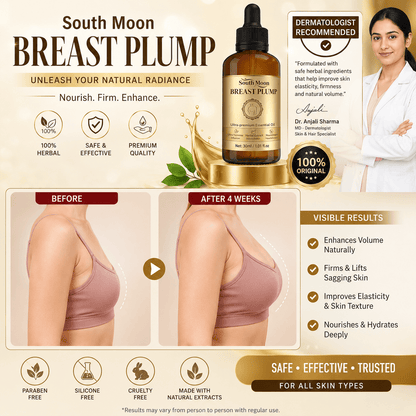 SD Herbal Breast Care Oil – Improve Firmness & Skin Elasticity