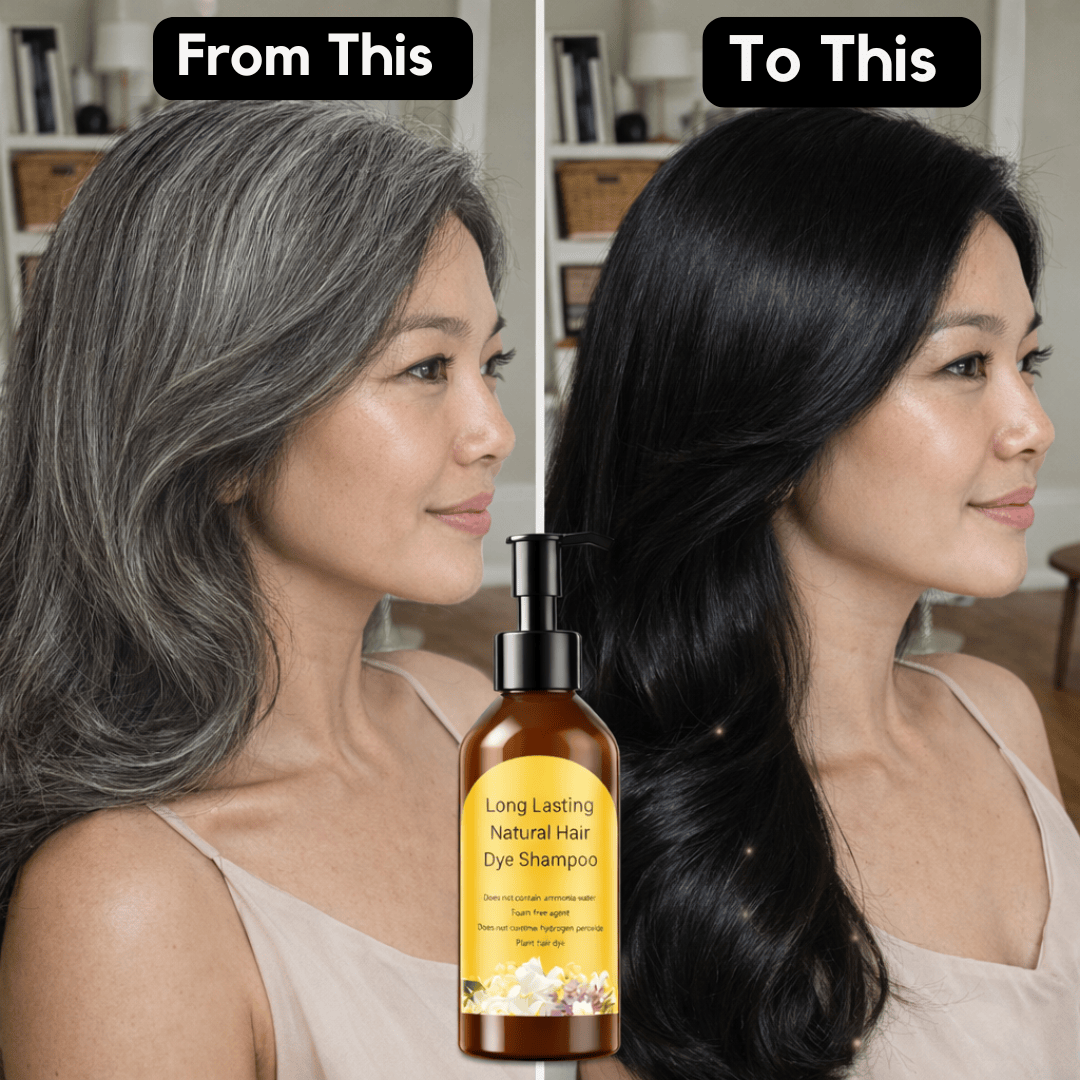 Herbal Hair Dye Shampoo | Ammonia-Free Color - dmore