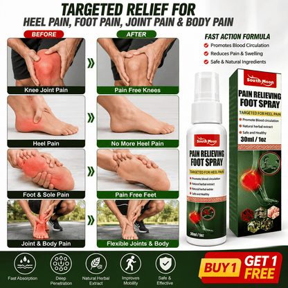 SD Foot & Joint Pain Relieving Spray - 🔥 Buy 1 Get 1 Free @499 🔥