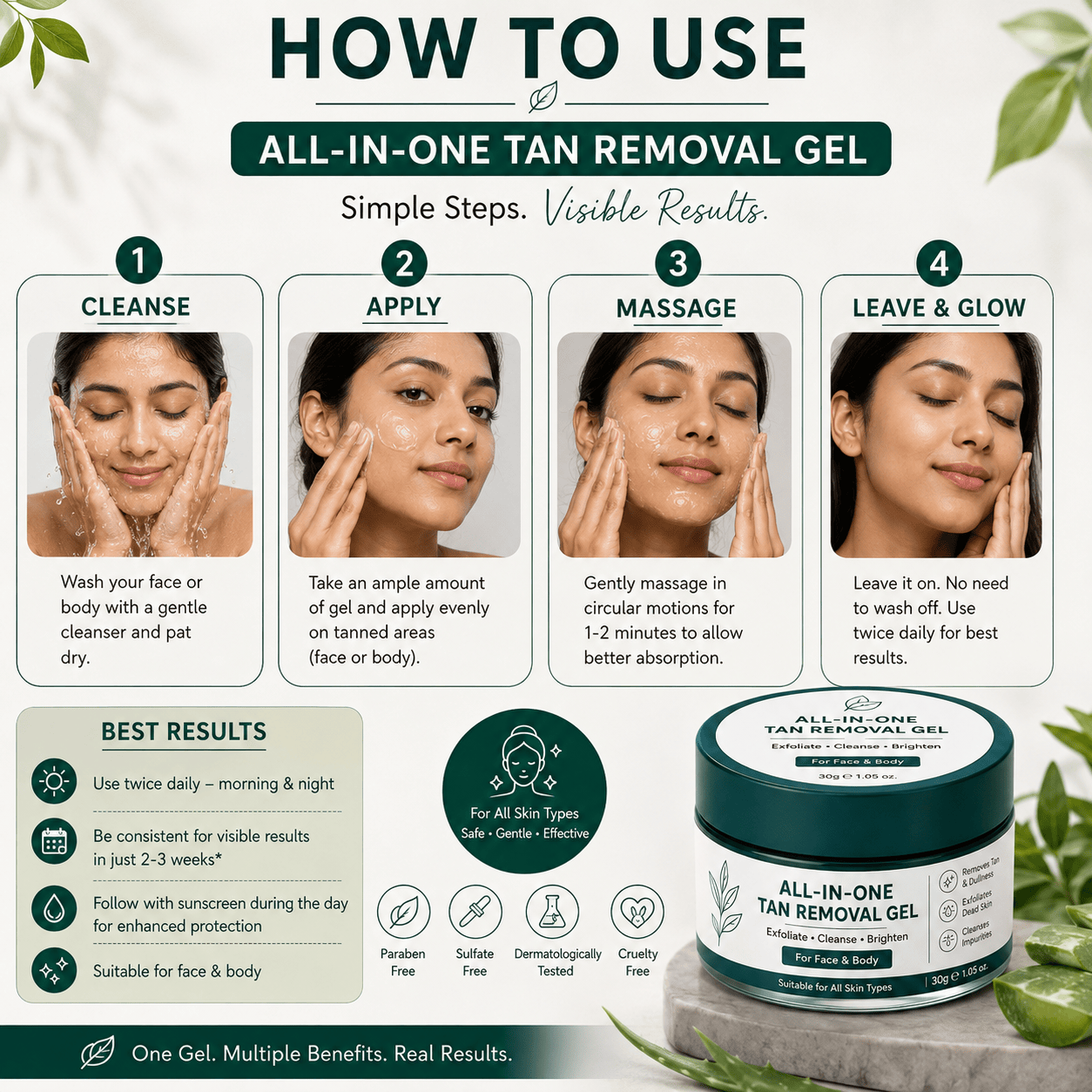 SD ALL-IN-ONE DEAD SKIN REMOVER GEL