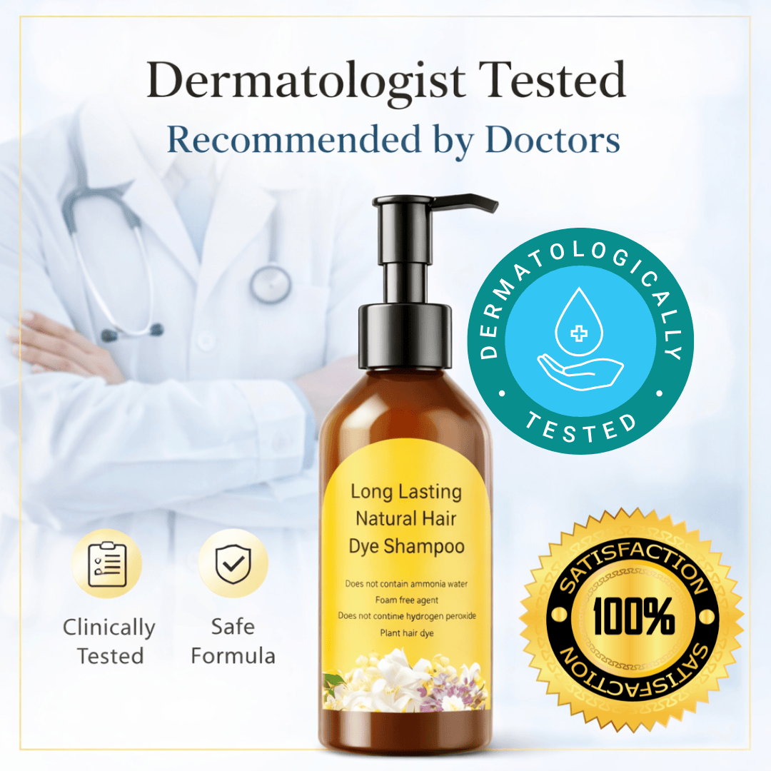 Herbal Hair Dye Shampoo | Ammonia-Free Color - dmore