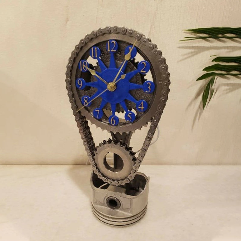 Rotating Gear Clock