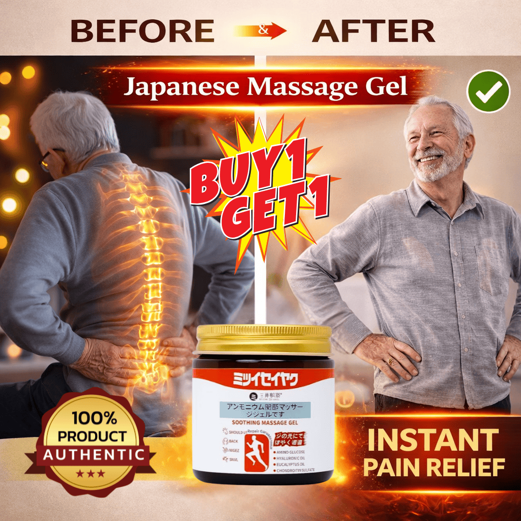 SD 🔥 Powerful Relief for Joint & Muscle Pain — Japanese Massage Gel