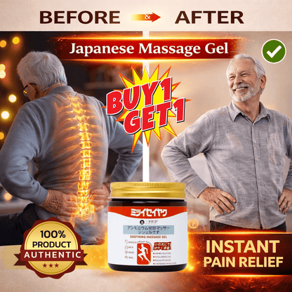 SD 🔥 Powerful Relief for Joint & Muscle Pain — Japanese Massage Gel