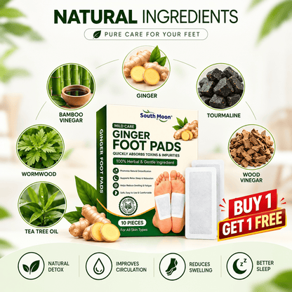 SD Ginger Detox Foot Pads | Your Simple Night Routine for Healthy Body - dmore