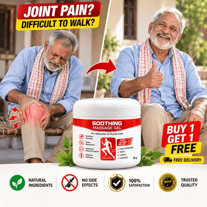 MD Soothing Massage Gel: Stiff Mornings? Tired Evenings? Make Everyday Comfort Your Daily Ritual.