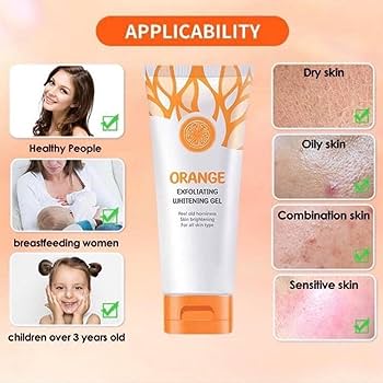 MD Orange Exfoliating Cleansing Pore Brightening Whitening Gel- Buy 1 Get 1 Free🔥🔥