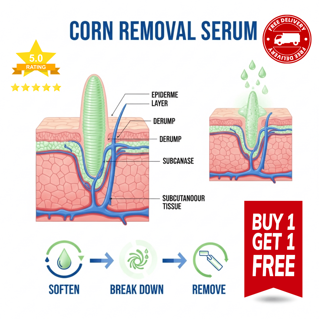 Corn Removal Serum – Fast Relief for Stubborn Foot Corns & Hard Skin - dmore