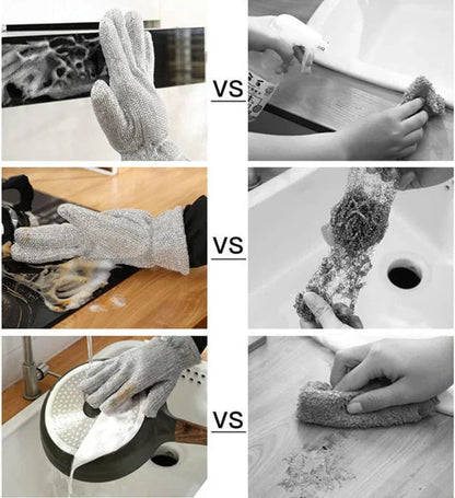 D-More Water Proof Non-Scratch Dish Washing Wire Gloves